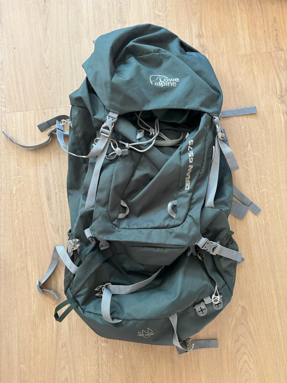 Lowe Alpine Diran 65:75 Trekking Rugzak - Zo goed als nieuw, 25 tot 40 cm, Zo goed als nieuw, Trekking, 60 cm of meer