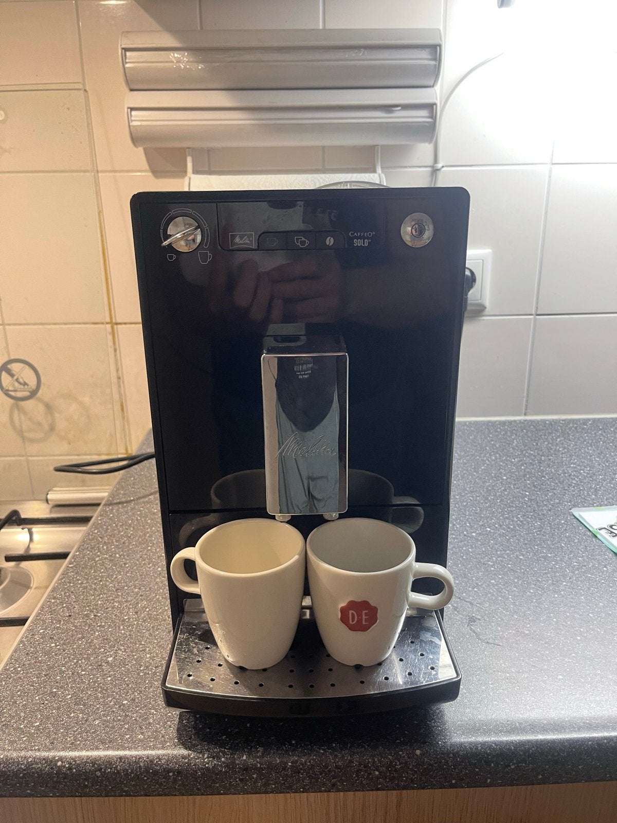 Melitta Caffeo Solo volautomatische espressomachine, Witgoed en Apparatuur, Koffiezetapparaten, Afneembaar waterreservoir, Gebruikt