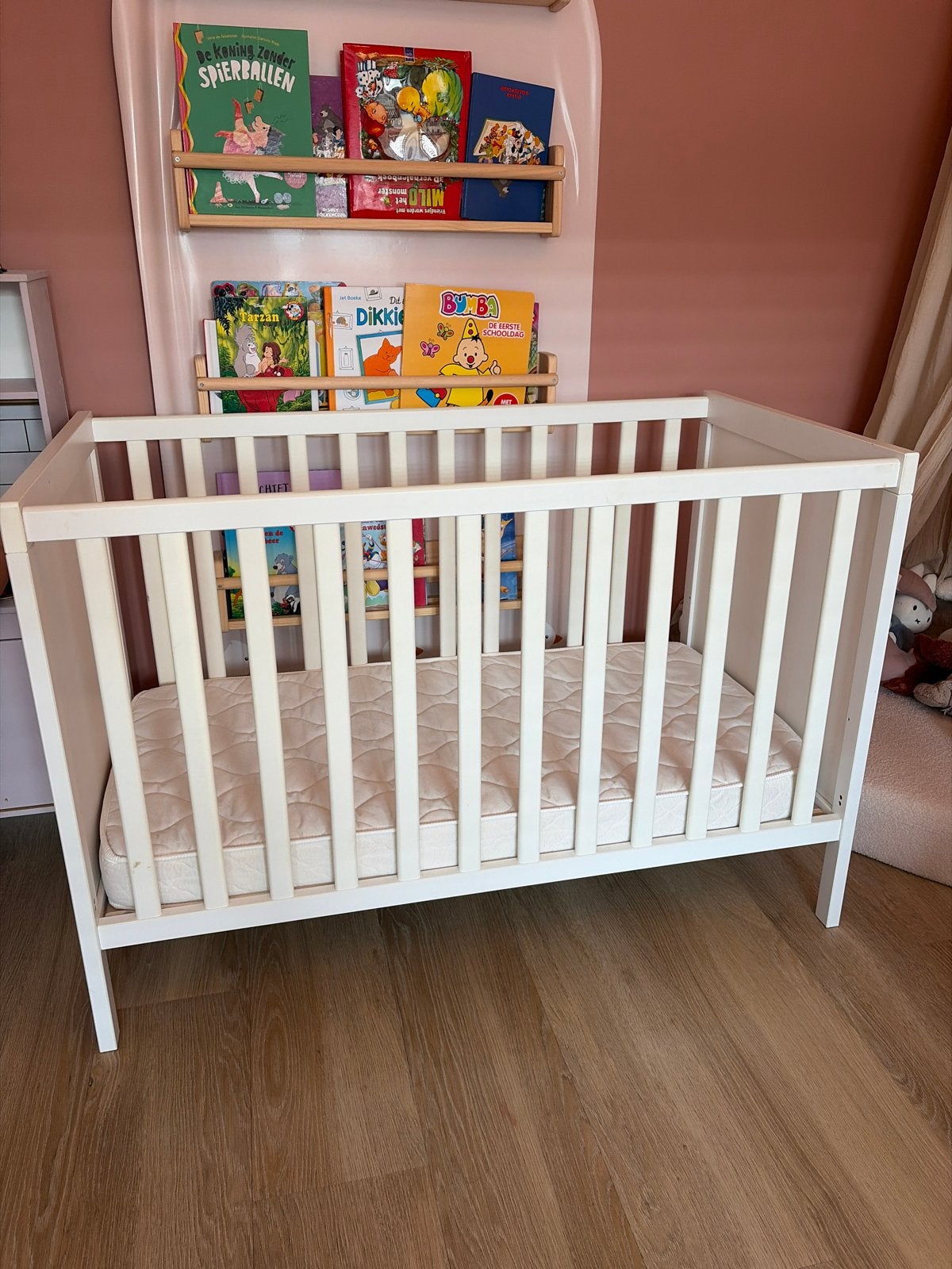 Ikea ledikant met matras, Ophalen of Verzenden, Gebruikt, Ledikant