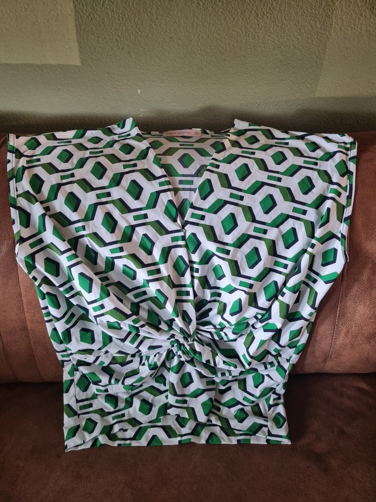 Studio Anneloes Top met Geometrische Print Maat M, Maat 38/40 (M), Studio Anneloes, Ophalen of Verzenden, Zo goed als nieuw