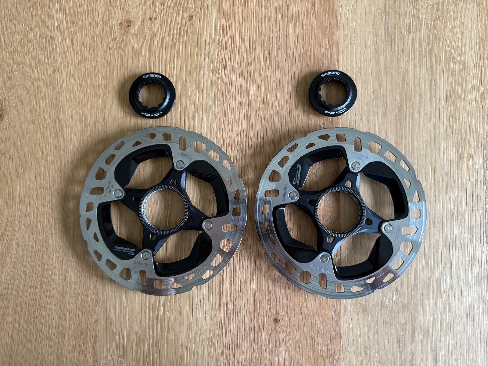 Shimano remschijven RT-MT 900 XTR/ Dura ace 2 st., Fietsen en Brommers, Fietsonderdelen, Ophalen of Verzenden, Zo goed als nieuw