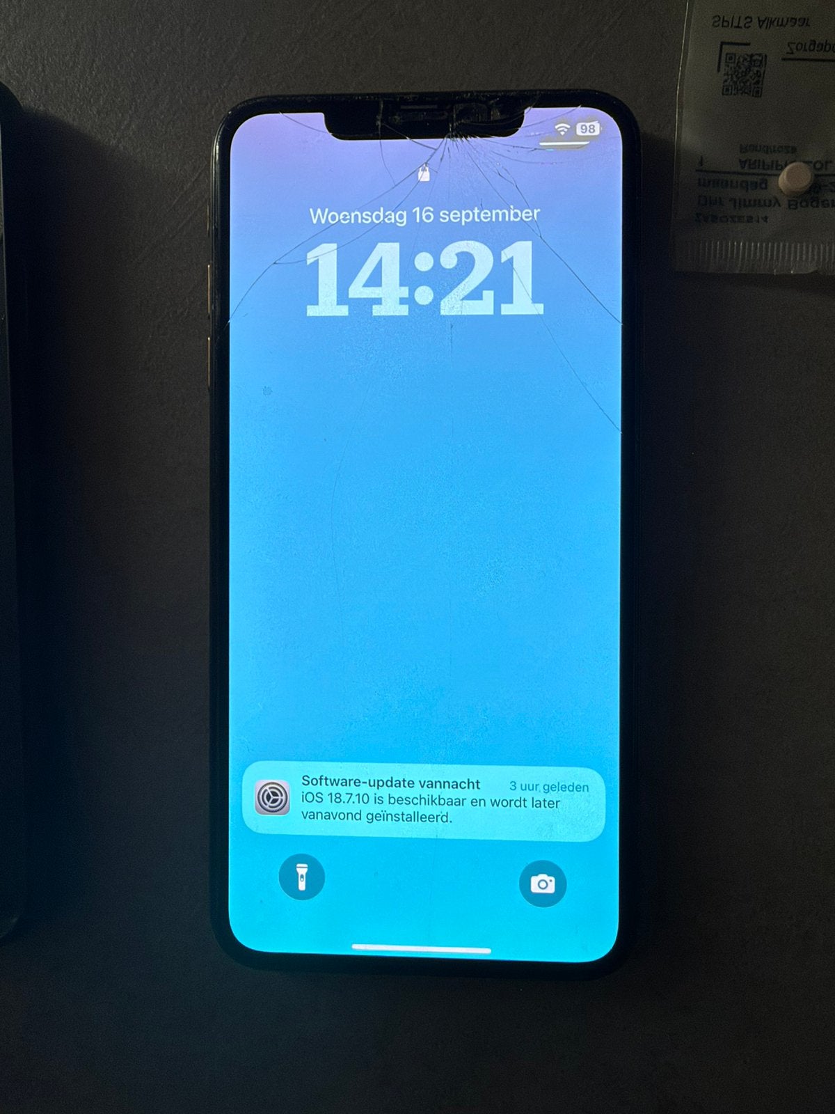 iPhone XS Max - 512GB (Goud), Ophalen, 512 GB, Gebruikt, IPhone XS Max