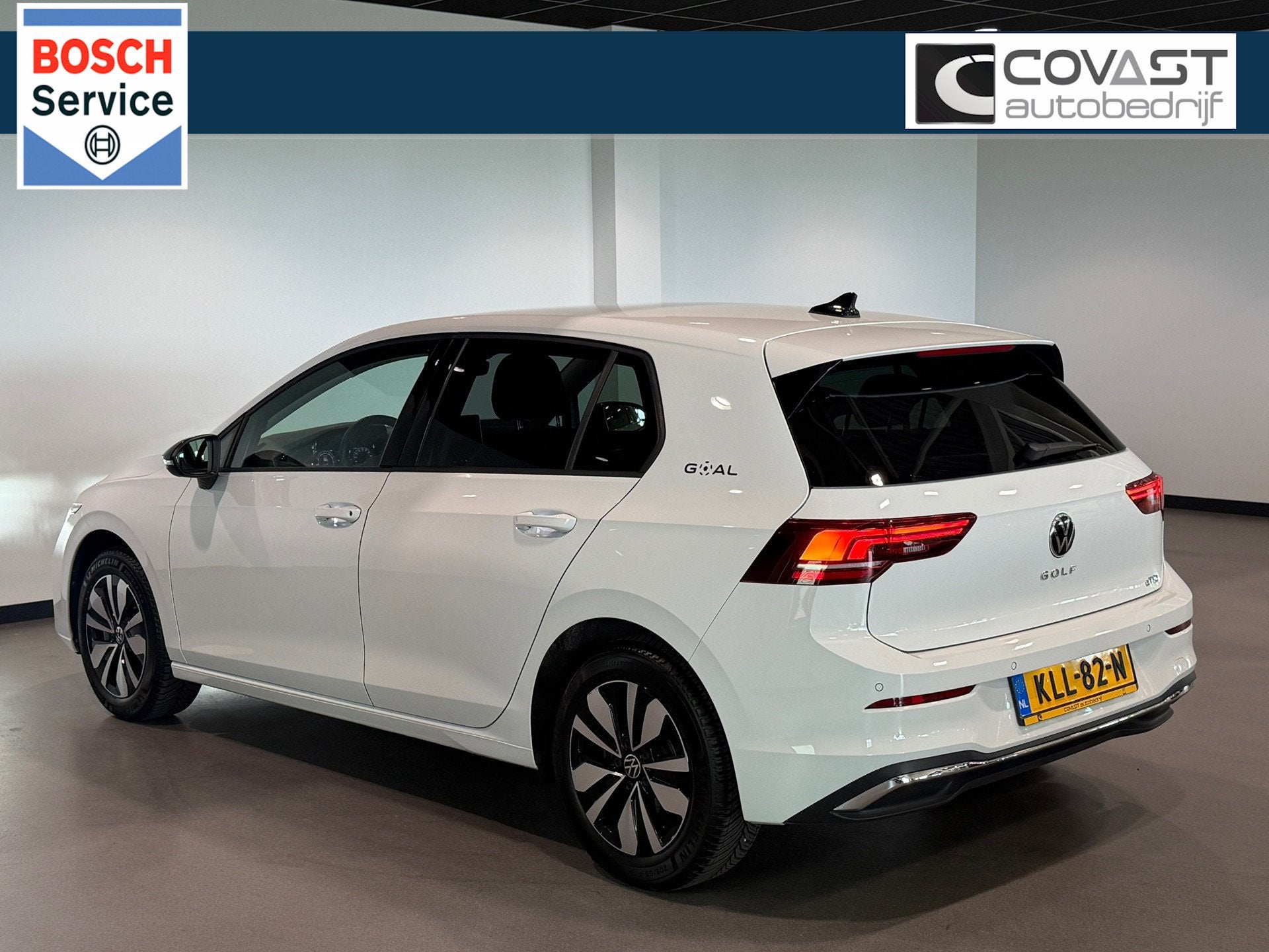Volkswagen GOLF 1.5 eTSI Goal 150pk|LED|Navigatie|Virtual|Ca, Dealer onderhouden, 4 cilinders, 150 pk, Wit