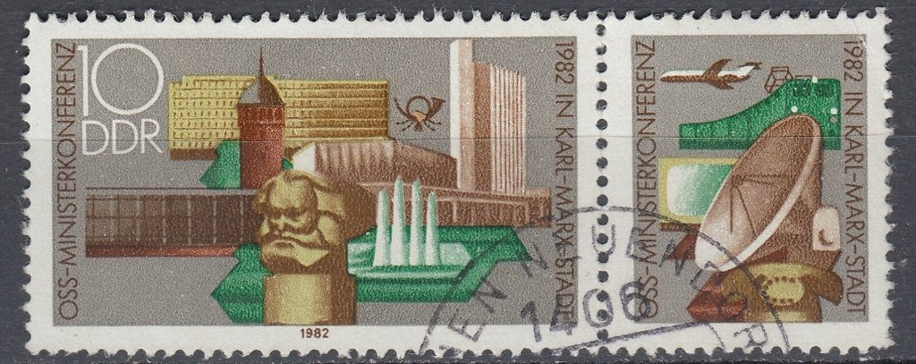 DDR 1982, Michel 2732, gestempeld., Ophalen of Verzenden, DDR, Gestempeld