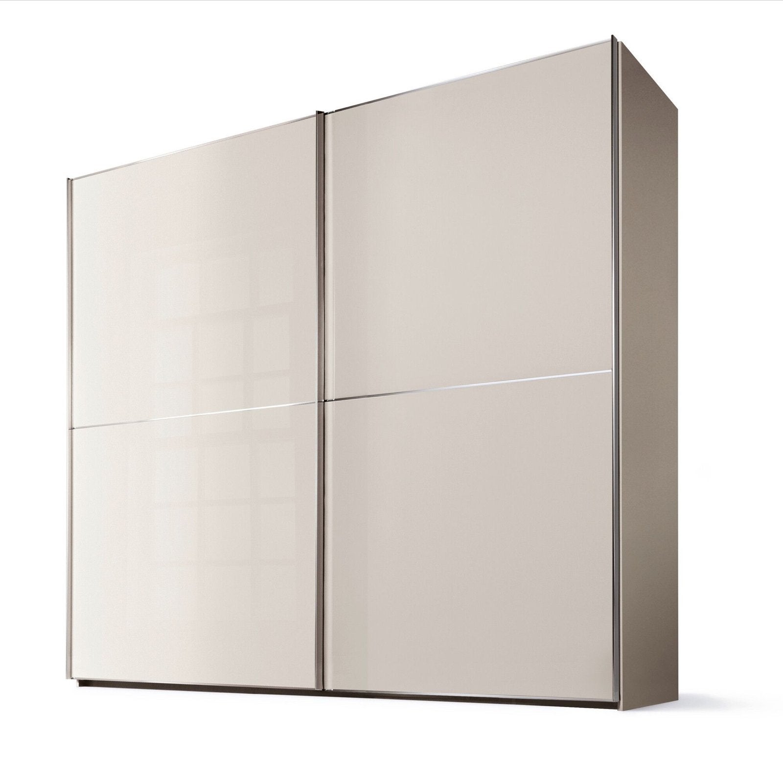 Nolte Marcato Schuifdeuren van Melkglas (2 stuks) 243x237 cm, Huis en Inrichting, Kasten | Kledingkasten, Ophalen, 200 cm of meer