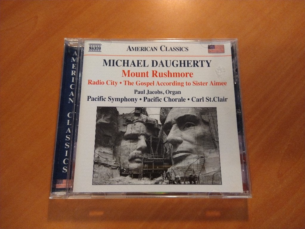 CD Michael Daugherty. Mount Rushmore, Ophalen of Verzenden, Classicisme, Zo goed als nieuw, Kamermuziek