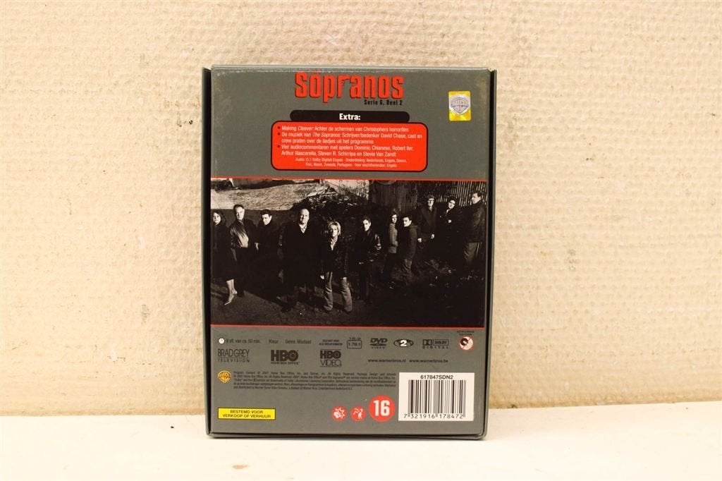 4 dvd box The Sopranos serie 6 deel 2 49478, Ophalen of Verzenden, Gebruikt