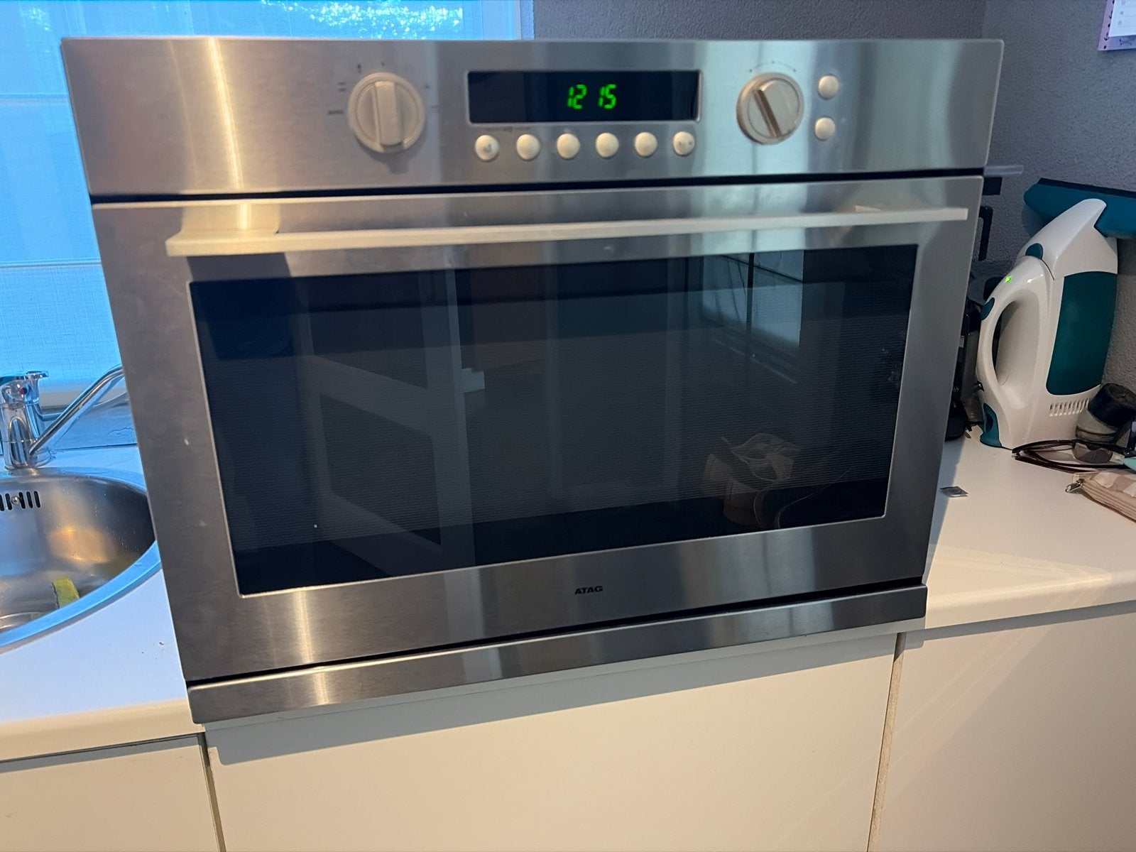 ATAG Inbouw Combi-oven - mx4211auu, Ophalen of Verzenden, Combi-oven, Zo goed als nieuw, Inbouw