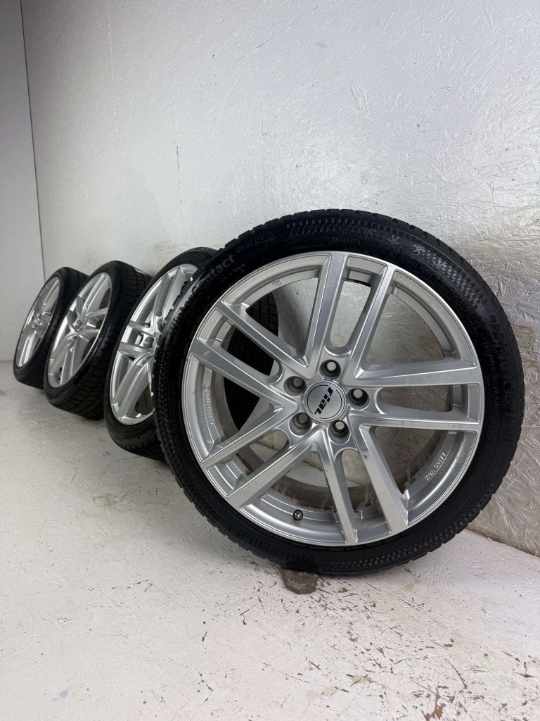 Volkswagen Golf Caddy Audi A3 velgen 18" 5x112 winterset 8mm