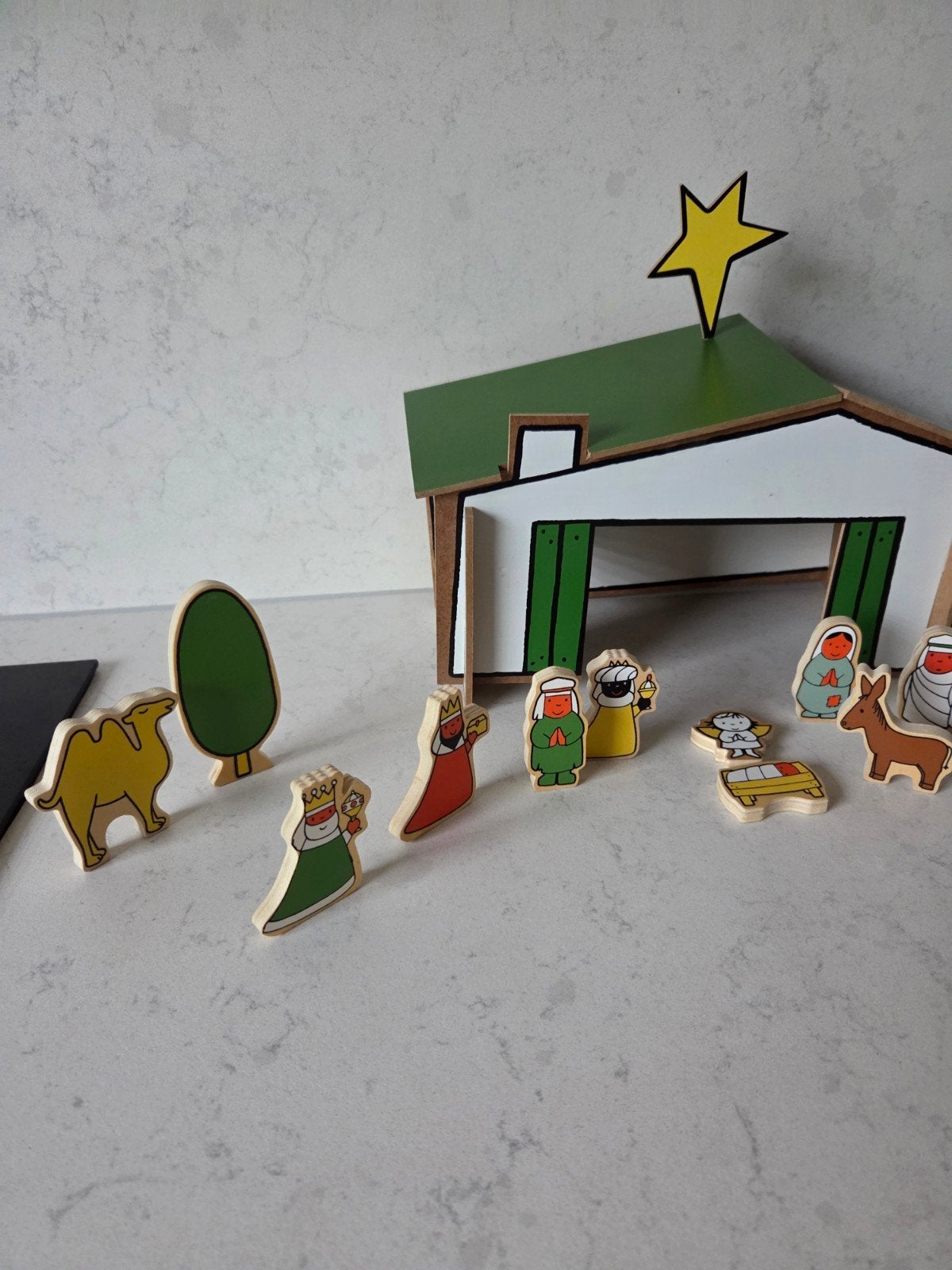 Dick Bruna - Houten kerststal, Ophalen of Verzenden