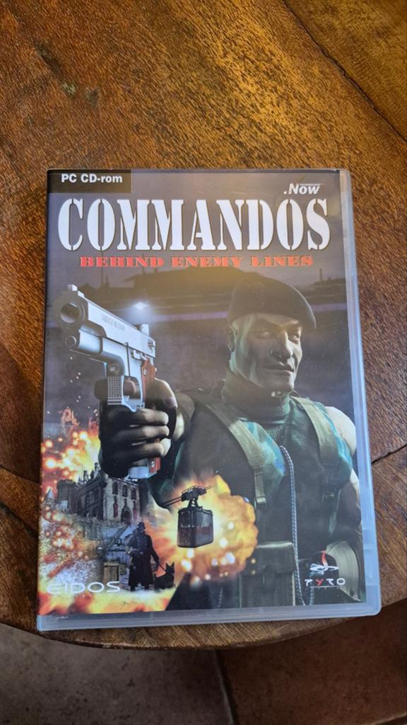 Commandos: Behind Enemy Lines PC CD-rom - Compleet, Spelcomputers en Games, Gebruikt, 1 speler, Ophalen of Verzenden, Strategie en Constructie