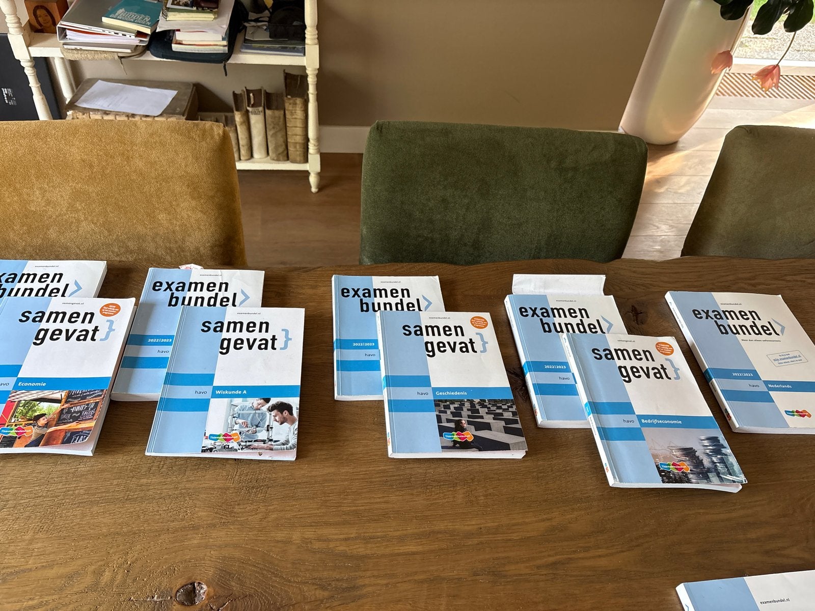 Examenbundels en Samengevat 2022-2023 (5+4), Ophalen of Verzenden, Alpha, Zo goed als nieuw, Niet van toepassing