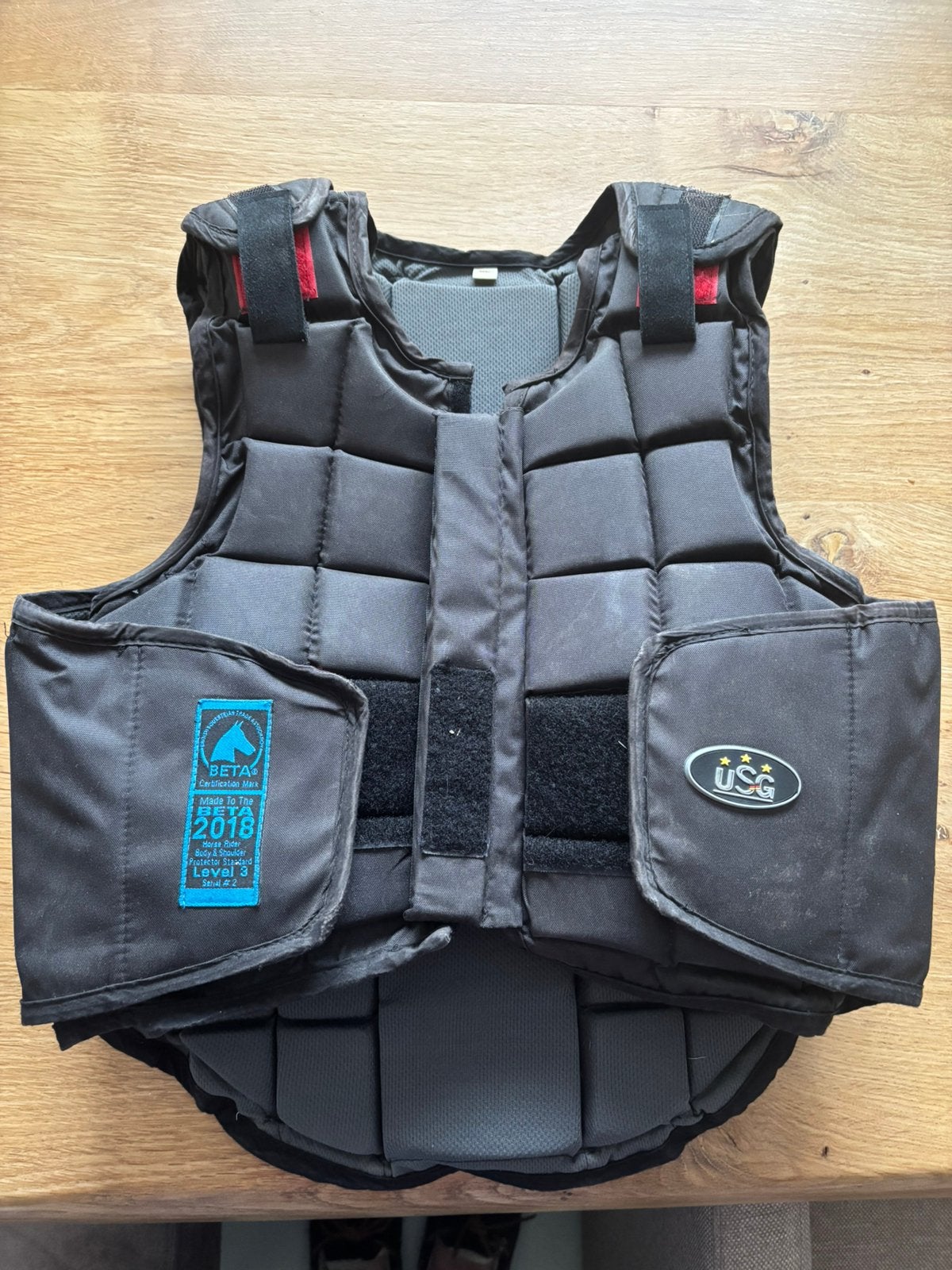 Bodyprotector USG Flexi Zwart maat kind large, Dieren en Toebehoren, Paarden en Pony's | Overige Paardenspullen, Ophalen of Verzenden