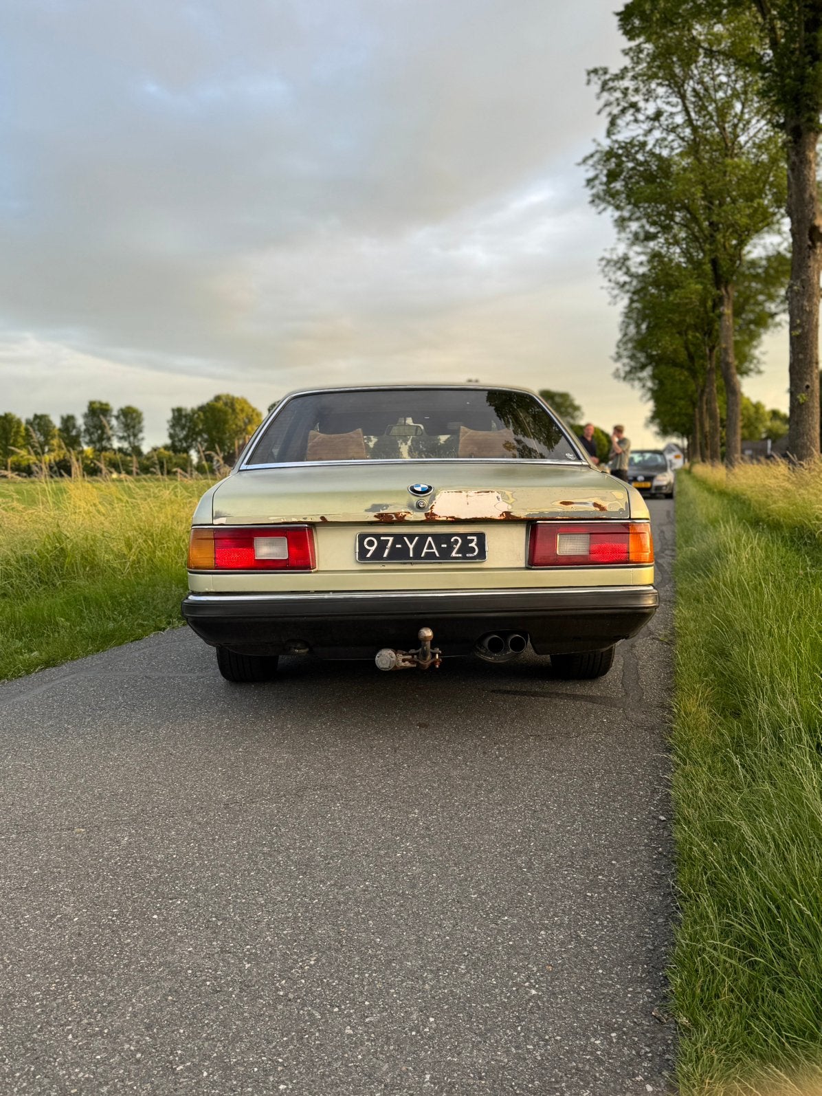 BMW E23 733i 1977 Groen. Oldtimer, LPG, APK en MRB vrij!, foto 9