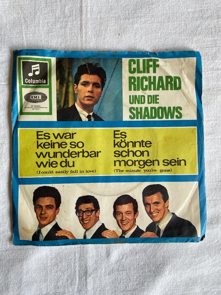 cliff Richard  -  es war keine so wunderbar, Cd's en Dvd's, 7 inch, Ophalen of Verzenden, Zo goed als nieuw, EP