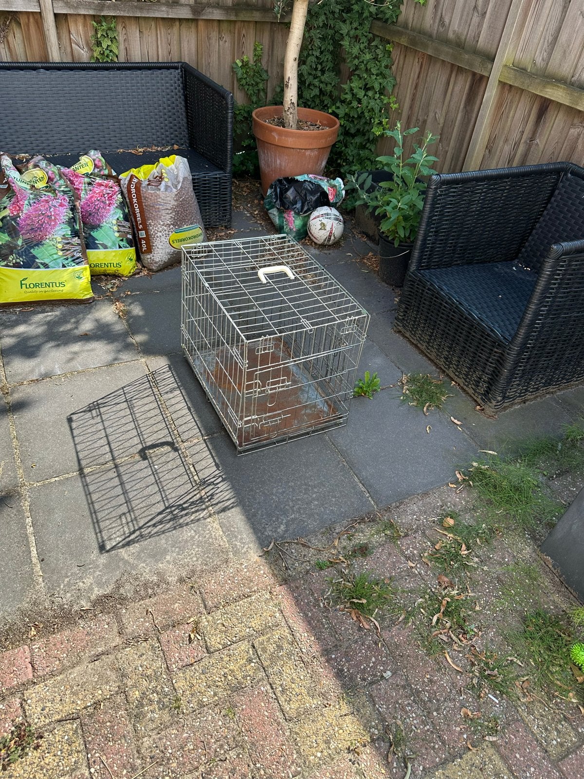 Bench voor de hond. Hondebench 60x44x55cm, Ophalen