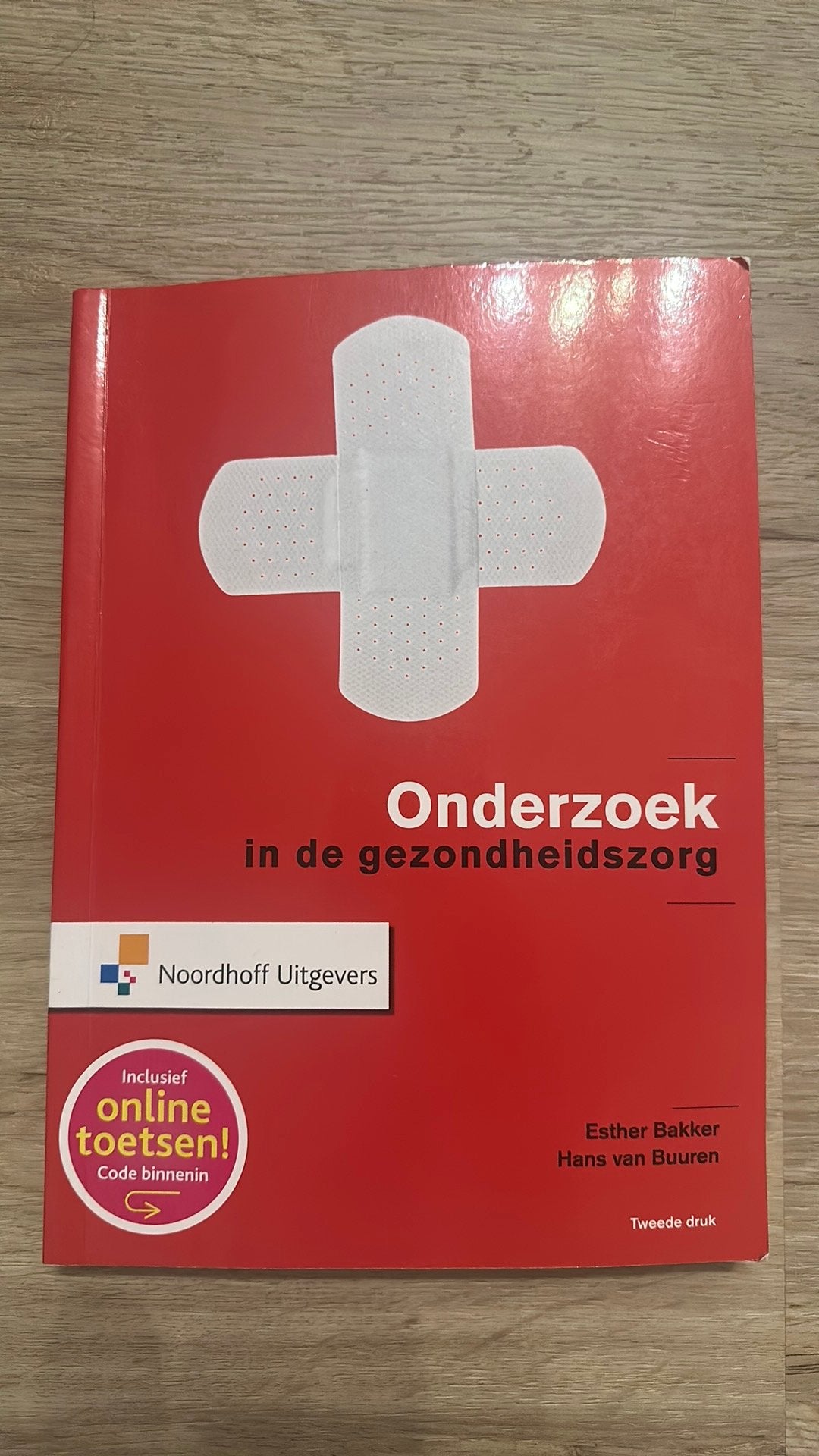 Esther Bakker - Onderzoek in de gezondheidszorg, Gelezen, Esther Bakker; Hans van Buuren, Ophalen of Verzenden, Nederlands