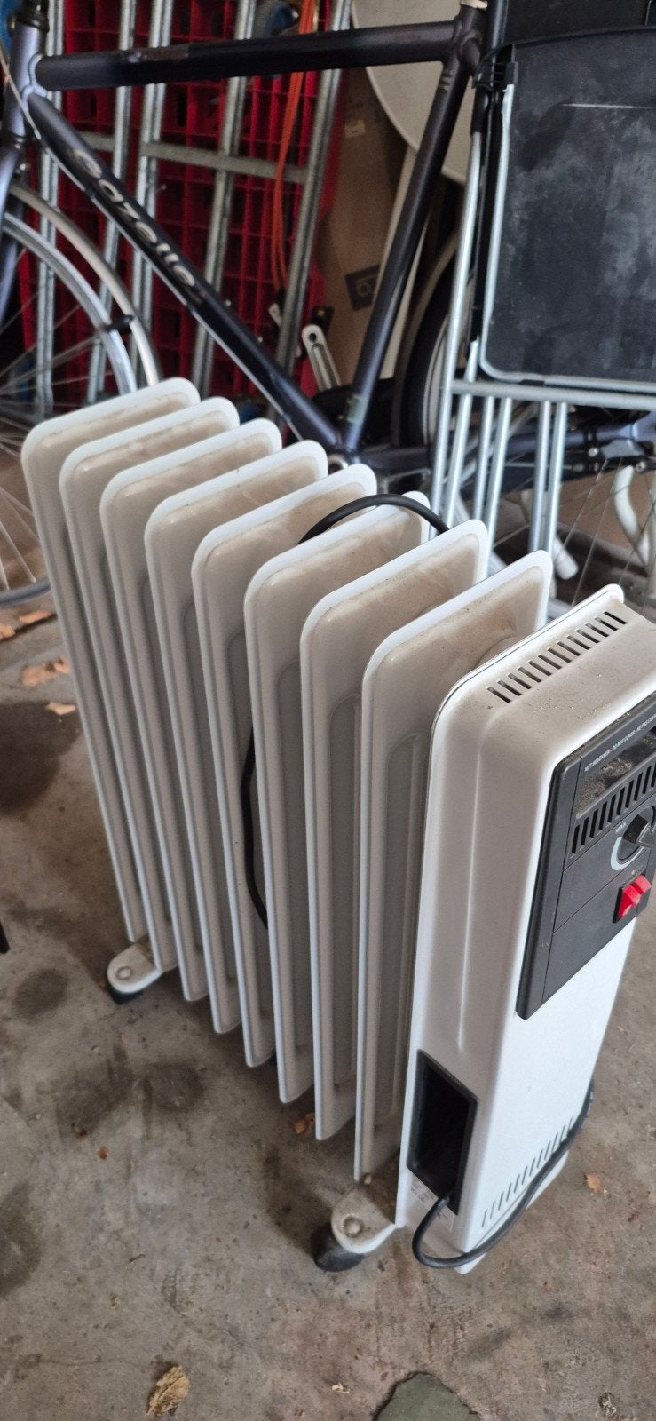 elektrische kachel op wielen - Compact en efficiënt, Huis en Inrichting, Kachels, Ophalen, Gebruikt, Overige soorten, Elektrisch