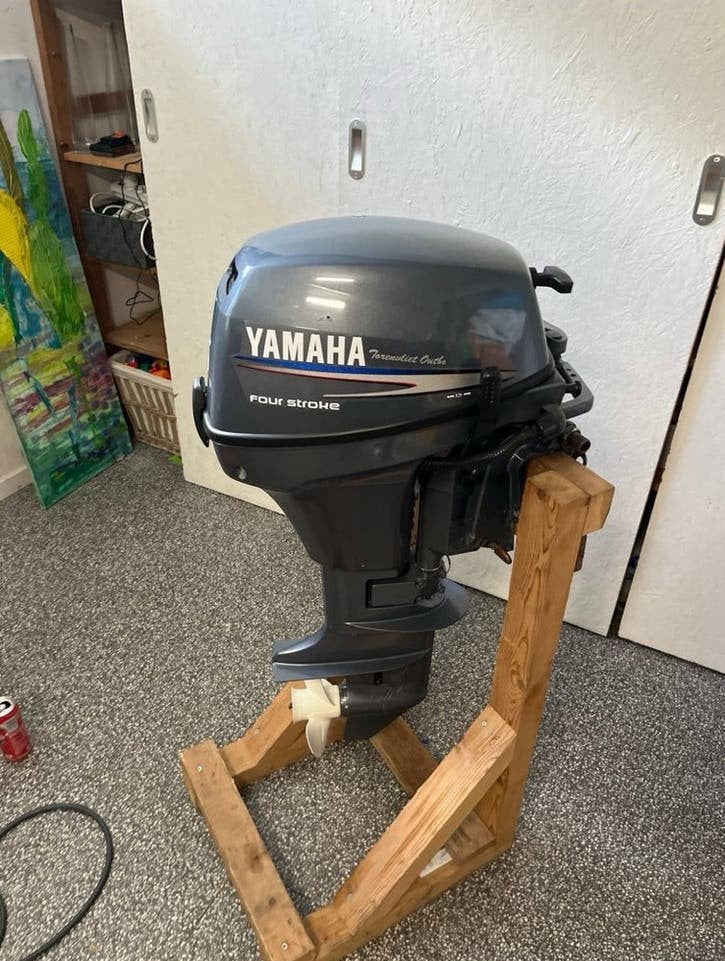 Yamaha 9.9 pk kortstaart 4 takt, Ophalen of Verzenden, Zo goed als nieuw