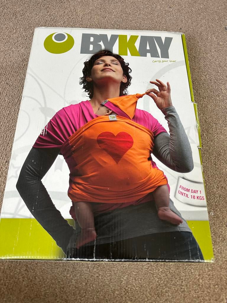 ByKay Draagdoek Grijs - Comfortabel en Ergonomisch, Kinderen en Baby's, Babydragers en Draagdoeken, Overige merken, Draagdoek