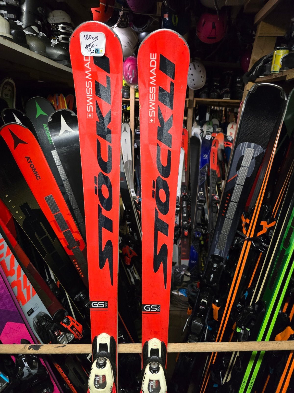 180cm STOCKLI LASER GS VRT, Sport en Fitness, Skiën en Langlaufen, Overige merken, Stockli, Ophalen of Verzenden, Carve