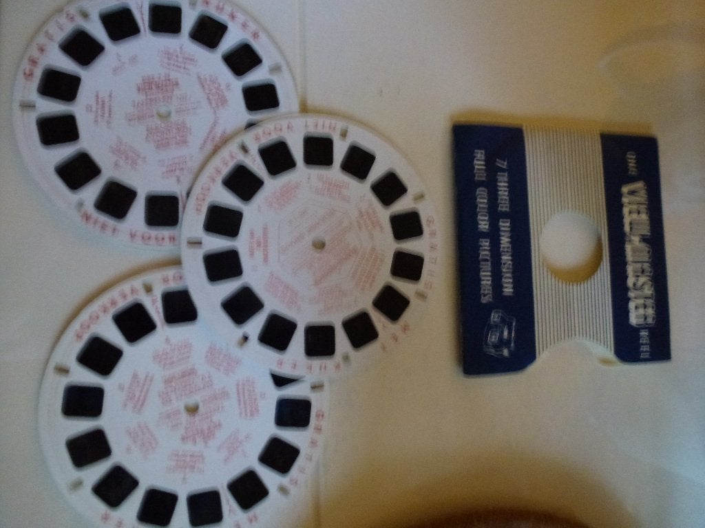 Viewmaster schijfjes tekenfilm/tv verhalen, Verzamelen, Speelgoed, Ophalen of Verzenden, Gebruikt