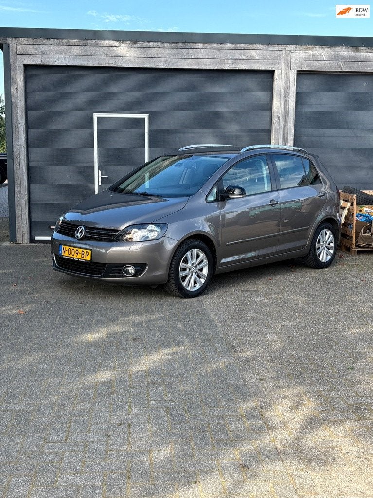 Volkswagen Golf Plus 1.4 TSI Trendline, Auto's, Euro 5, Gebruikt, Bruin, Verwarmde buitenspiegels