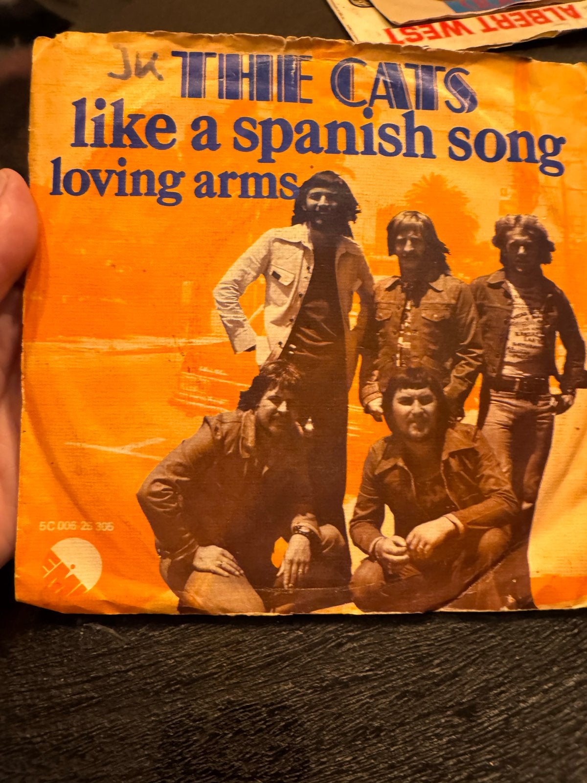 The Cats - Like a Spanish Song / Loving Arms (Vinyl Single), Ophalen, Gebruikt, 7 inch, Pop