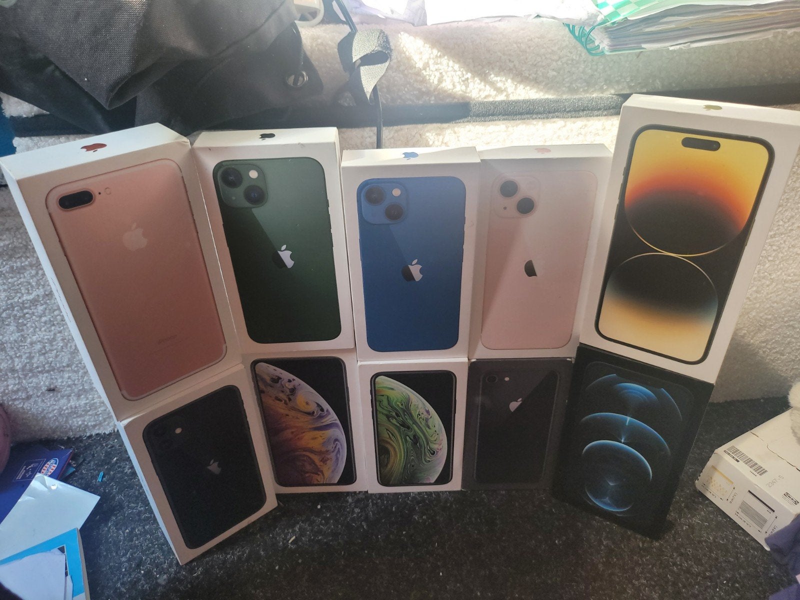 Diverse lege iPhone doosjes - Perfect voor verzamelaars, Ophalen of Verzenden, Gebruikt, Overige typen, Apple