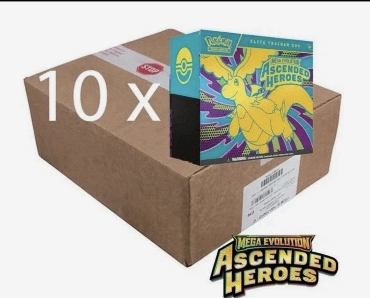 Ascended Heroes - Elite Trainer Box Case ETB, Ophalen, Zo goed als nieuw
