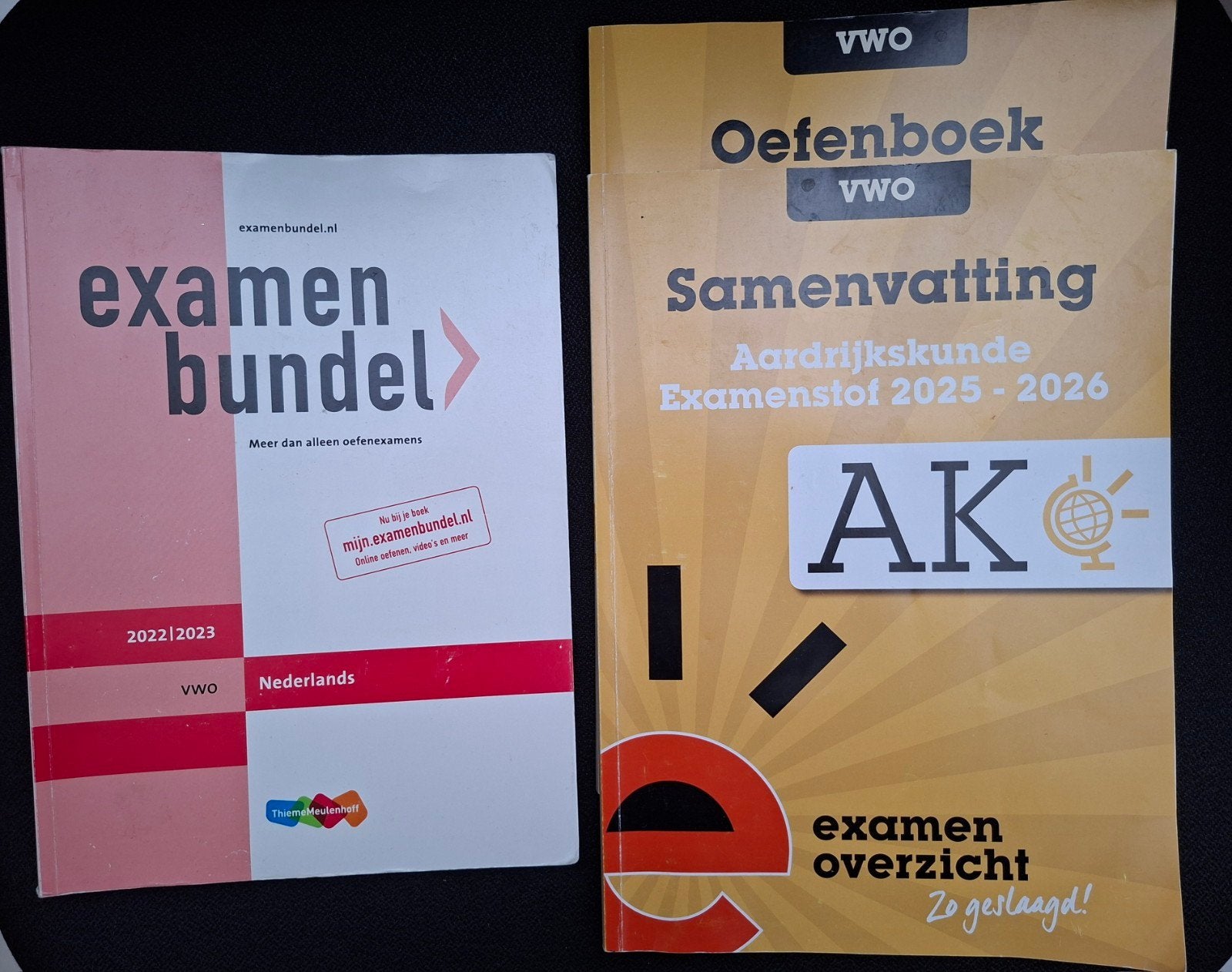 VWO Examenvoorbereiding: Nederlands & Aardrijkskunde, Boeken, Ophalen of Verzenden, Alpha, Zo goed als nieuw, ExamenOverzicht