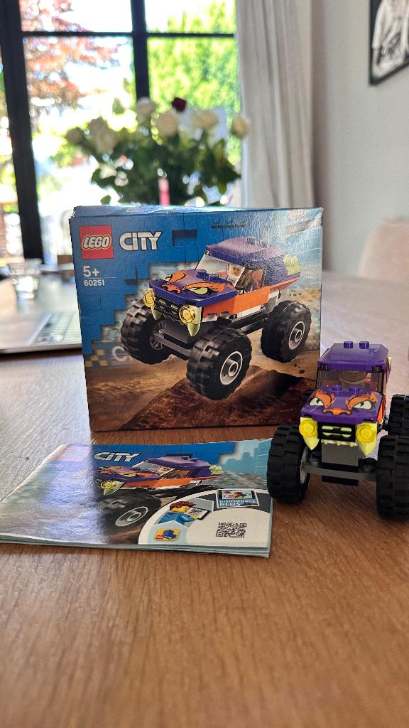 LEGO City 60251 Monstertruck, City, Lego, Ophalen of Verzenden, Zo goed als nieuw