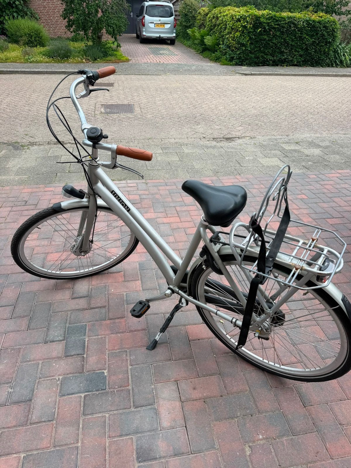 Damesfiets met tassenrek en 3 versnellingen - Opknapper, Ophalen, Gebruikt, Overige merken, Versnellingen