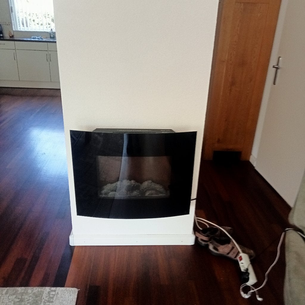 electrische sfeerrhaar, Ophalen, Zo goed als nieuw, Hangende haard, Elektrische haard
