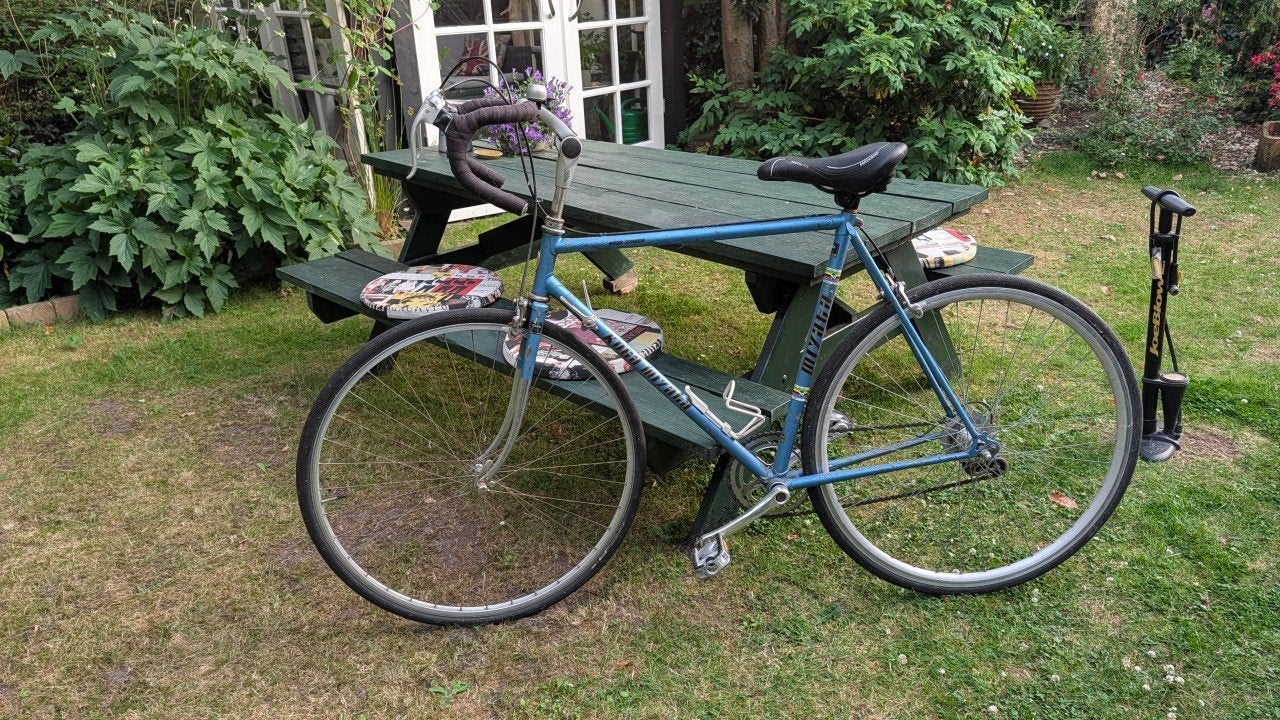 Koga Miyata racefiets 56cm framehoogte, Fietsen en Brommers, Fietsen | Racefietsen, Ophalen, Minder dan 10 versnellingen, Gebruikt