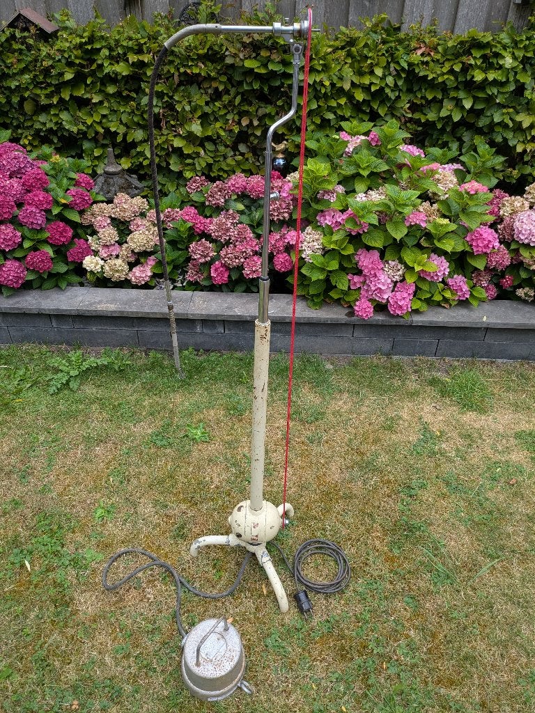 tandarts boormachine, Ophalen