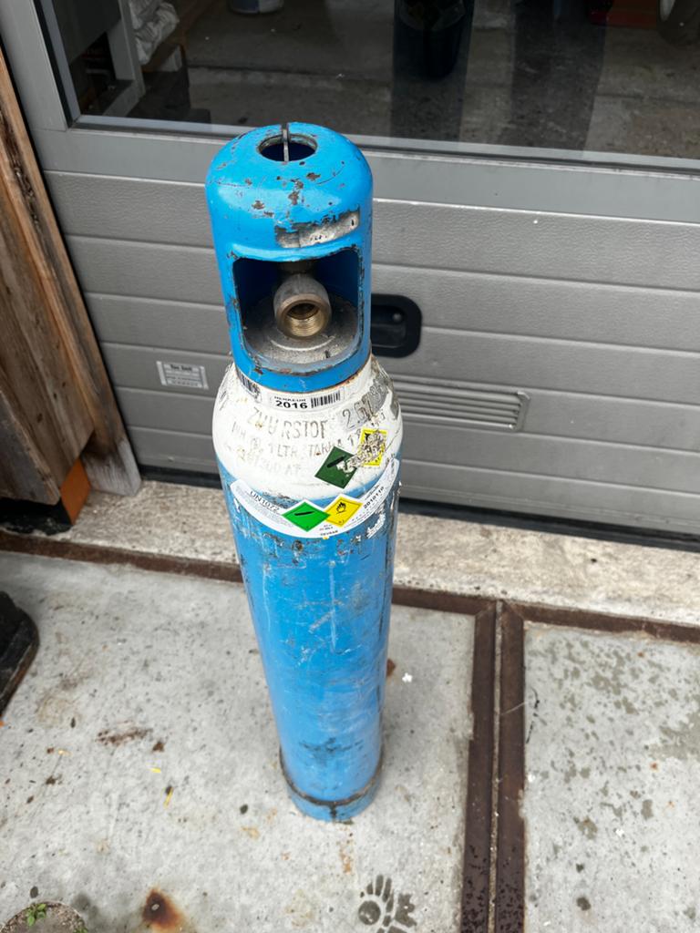 Zuurstoffles leeg 10 liter, Ophalen, Gebruikt, Overige merken