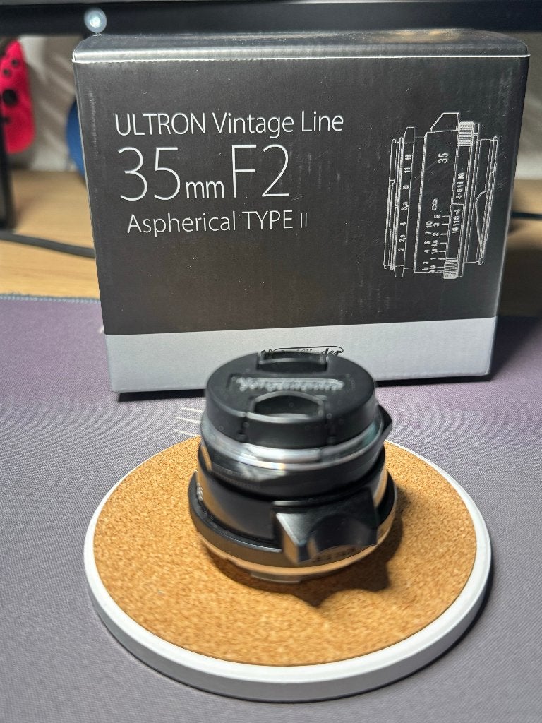 Voigtländer Ultron 35mm F/2 ASPH Type II Leica M Mount, Verzenden, 35 mm, Groothoeklens, Zo goed als nieuw