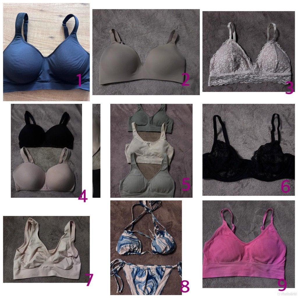 verschillende bh's te koop S tm XL - h&m lefties hema, H&M, Verzenden, Zwart, BH