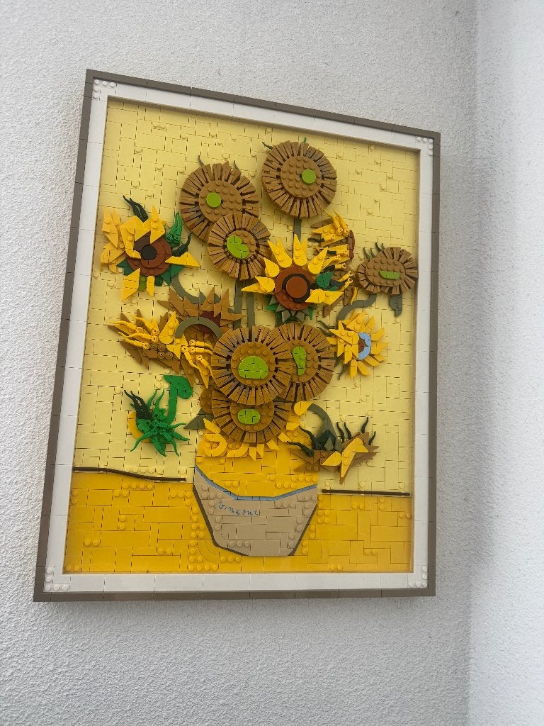 LEGO Art 31215 Zonnebloemen van Vincent van Gogh, Compleet, Gebruikt, Overige thema's, Lego