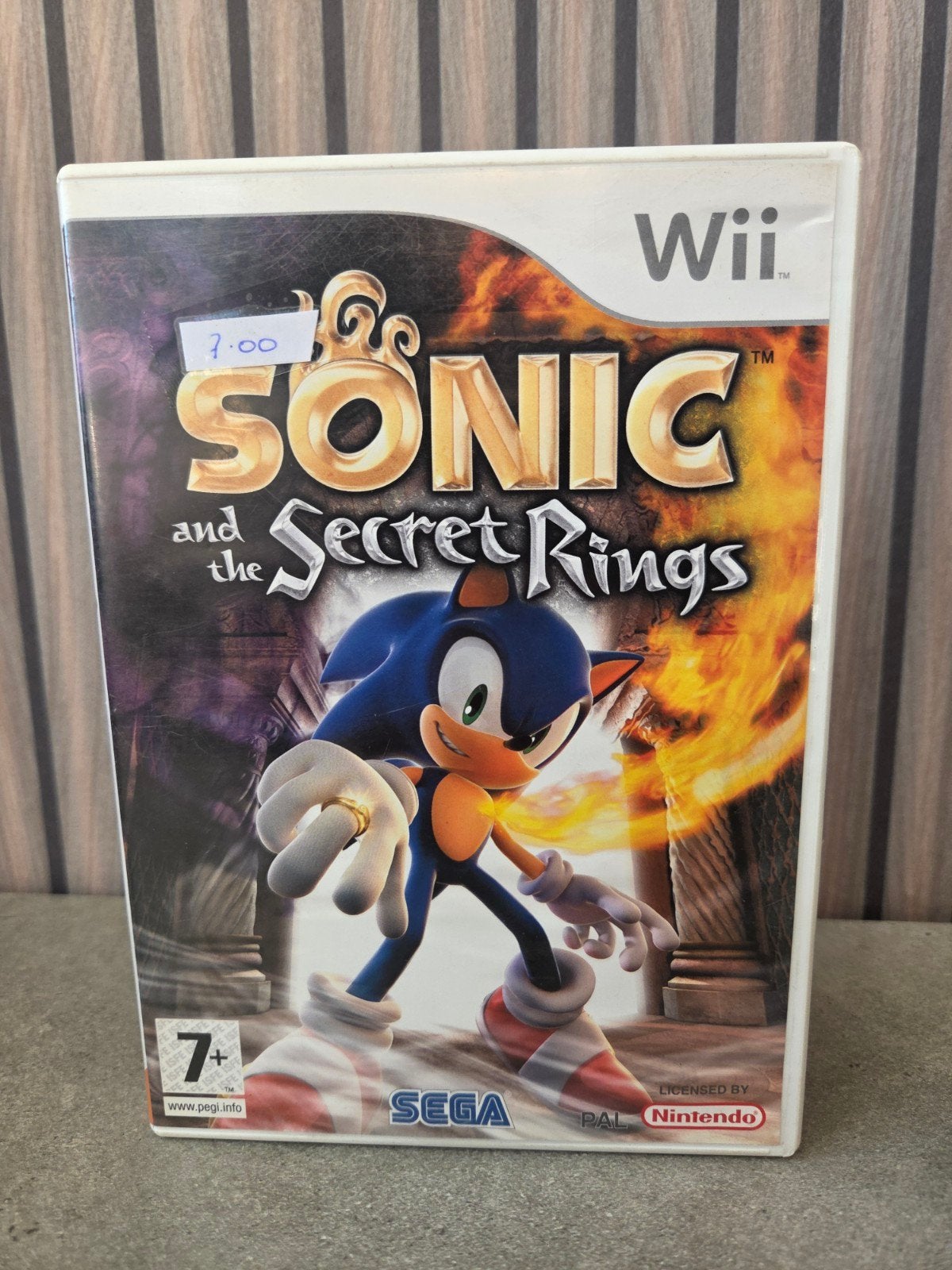 Sonic and the Secret Rings - Nintendo Wii, Avontuur en Actie, Gebruikt, 1 speler, Ophalen of Verzenden