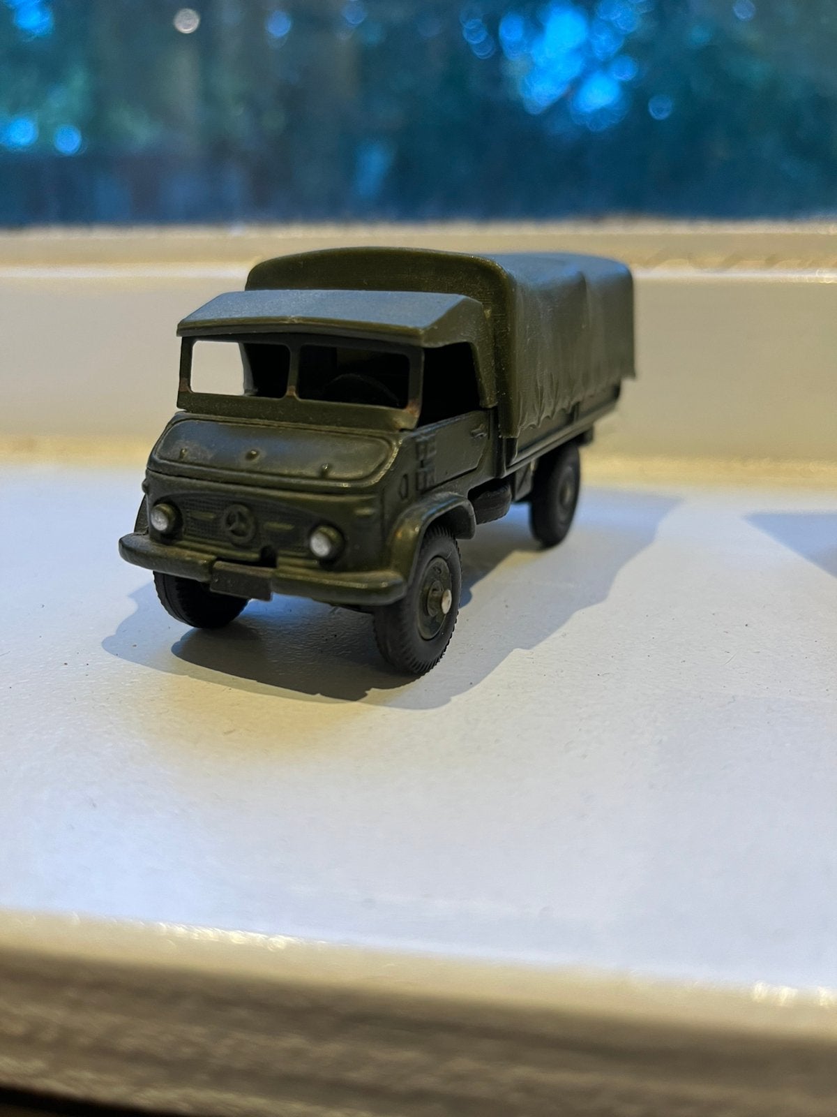 Originele Dinky toys Unimog, Ophalen of Verzenden, Zo goed als nieuw, Auto, Dinky Toys