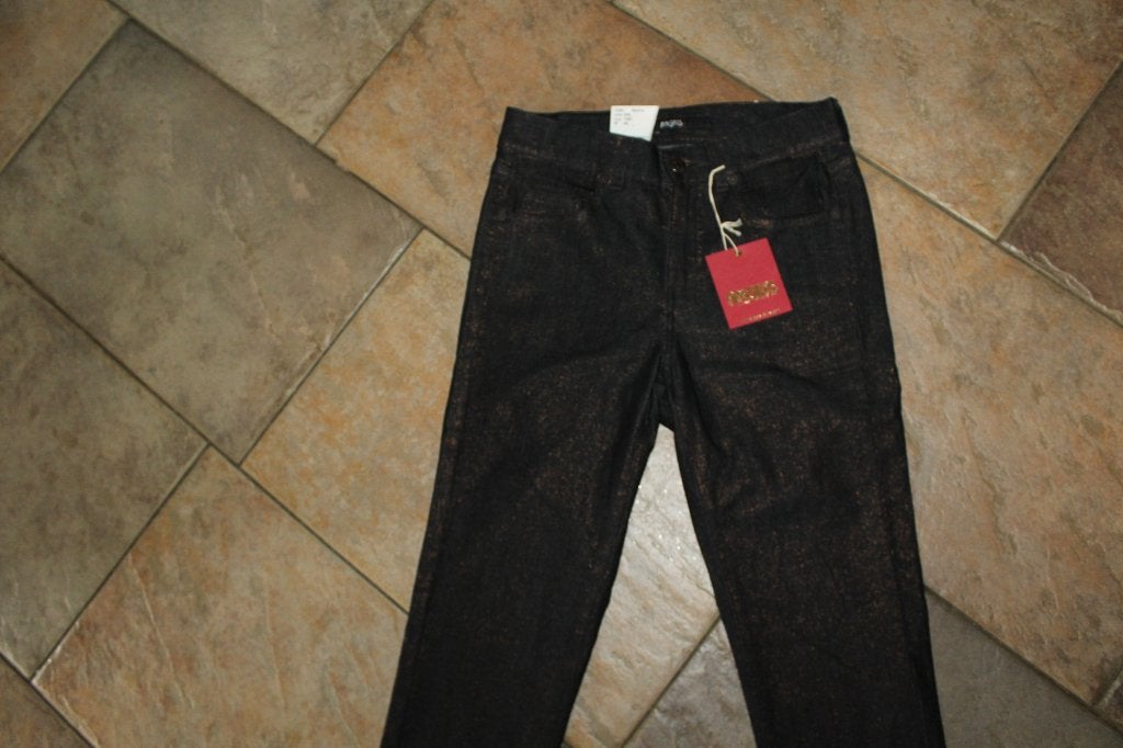 Angels skinny 1230 goud/zwarte broek 36 met winkellabel, Meerkleurig, ., Nieuw, Ophalen of Verzenden
