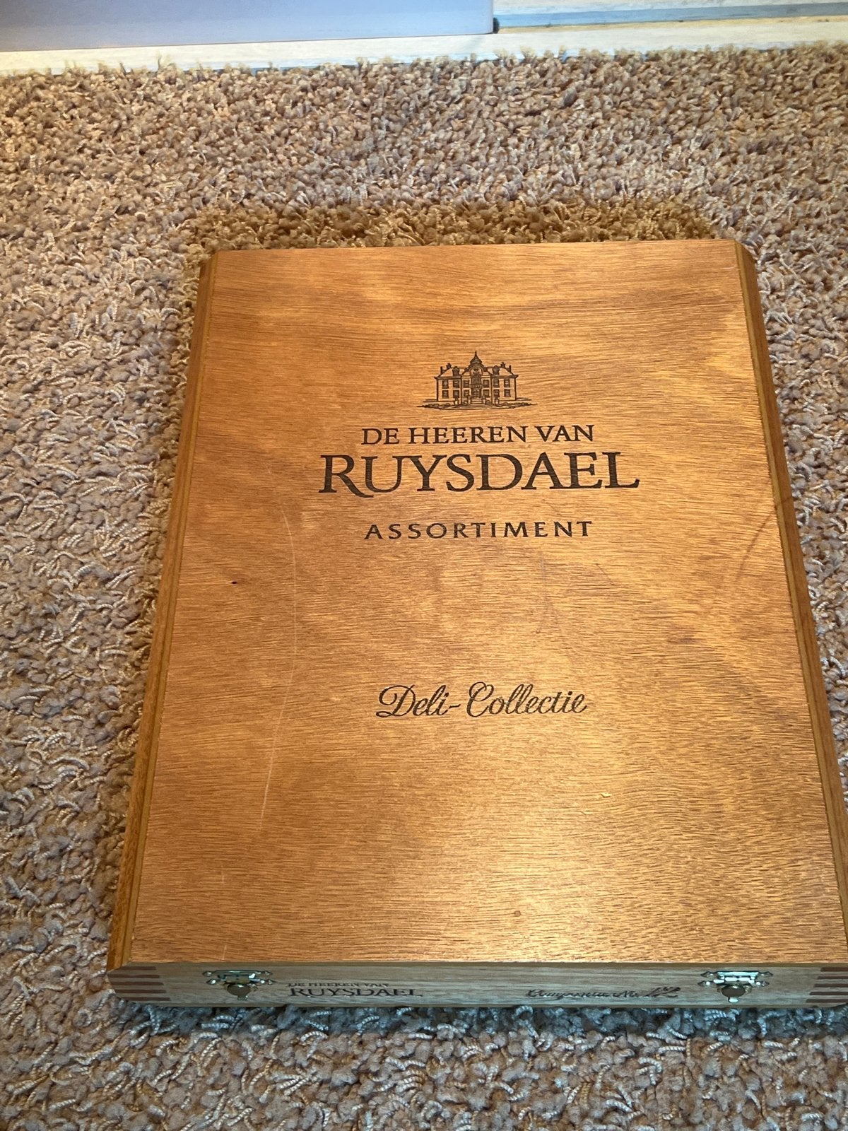 De Heeren van Ruysdael Sigarenkist - Deli Collectie, Verzenden, Zo goed als nieuw, Tabaksdoos of Verpakking