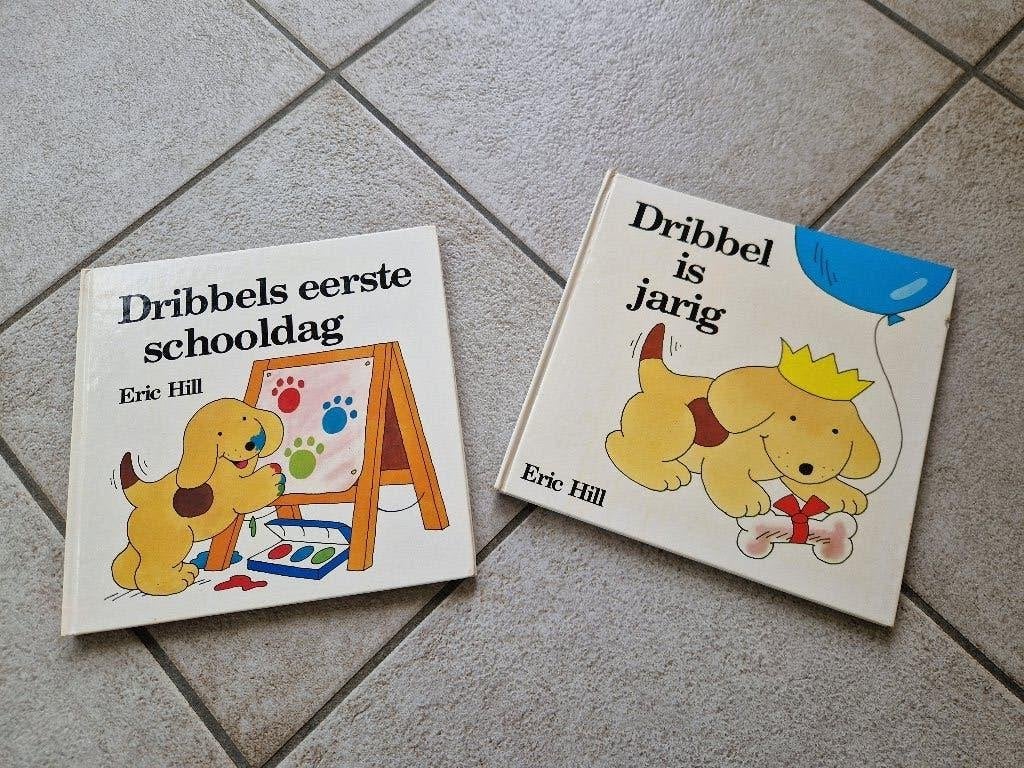 Dribbel vintage kinder boekjes, Ophalen of Verzenden, 2 tot 3 jaar, Uitklap-, Voel- of Ontdekboek, Onbekend