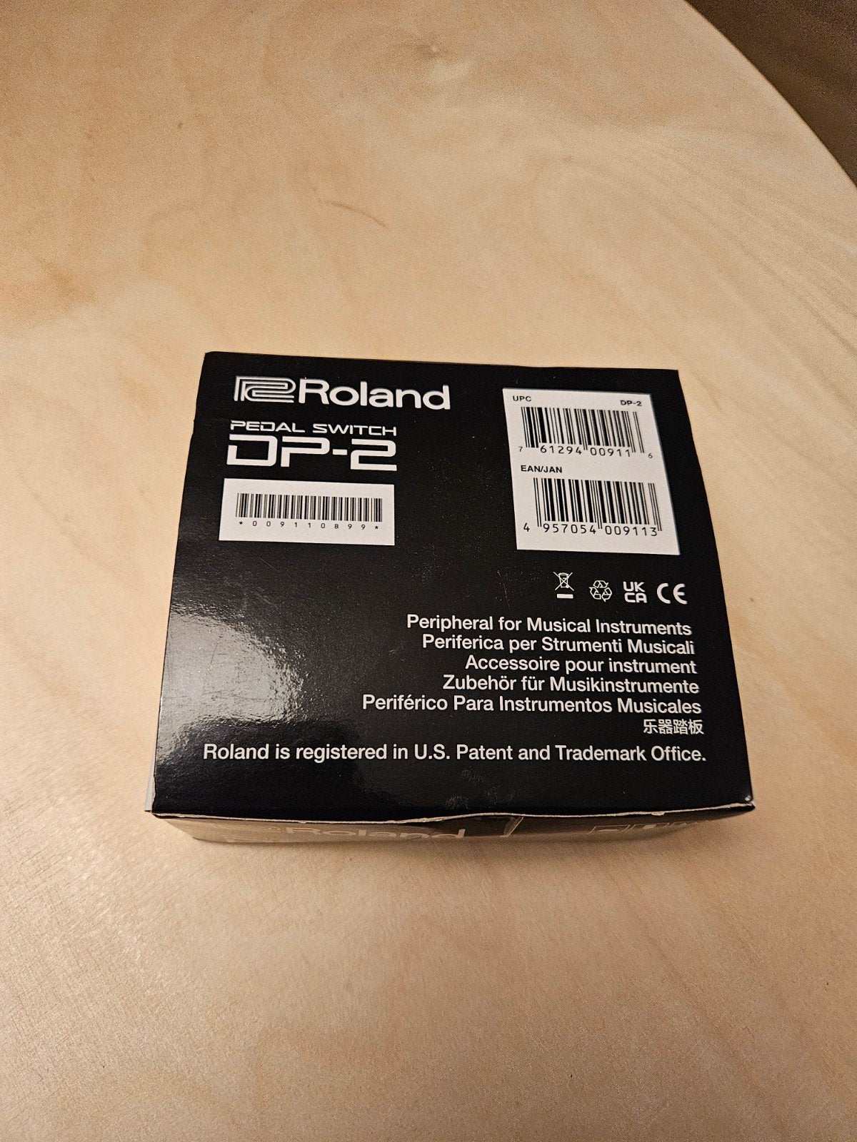 Roland DP-2 Pedaal-schakelaar - Nieuw!, Ophalen of Verzenden, Nieuw