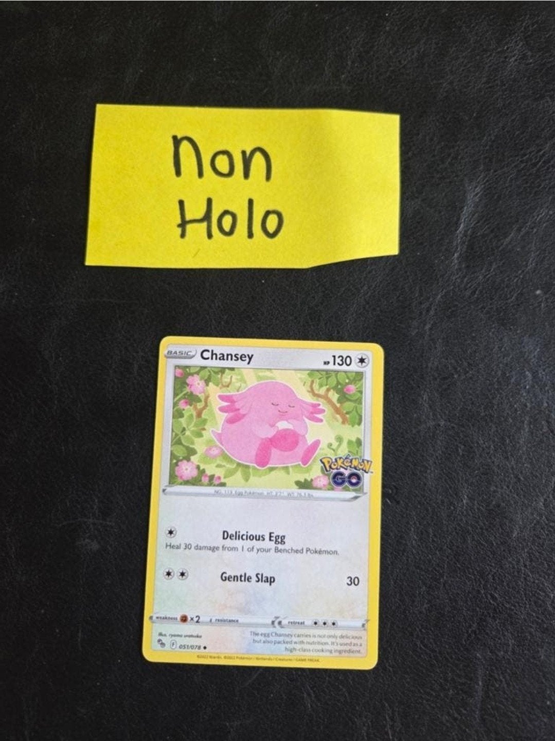 Chansey 051/078 Pokemon go, Ophalen of Verzenden, Zo goed als nieuw