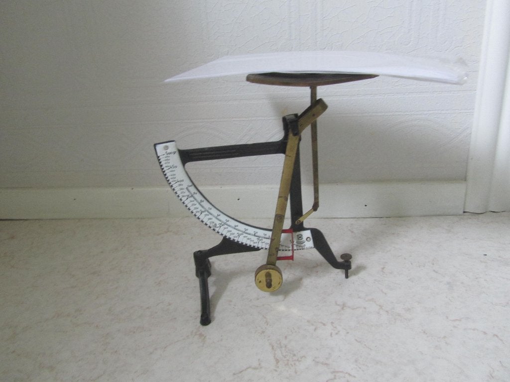 Oude Brievenweger, 25cm hg, br. 24 cm, tot 500 gr., Antiek en Kunst, Ophalen of Verzenden