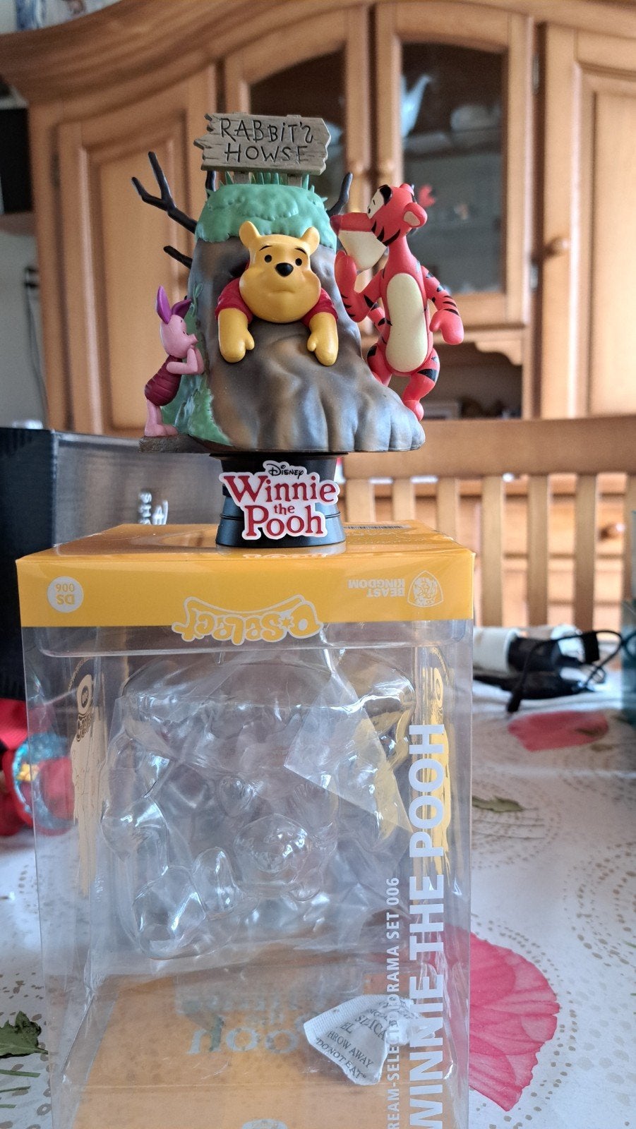 Disney Winnie de Poeh Diorama Set 006 Beeldje, Ophalen, Winnie de Poeh of vrienden, Zo goed als nieuw, Beeldje of Figuurtje