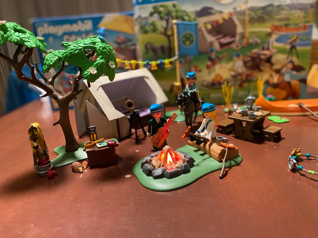 Playmobil Spirit Wild & Vrij Kampvuur Avontuur Set 70329, Ophalen of Verzenden, Zo goed als nieuw